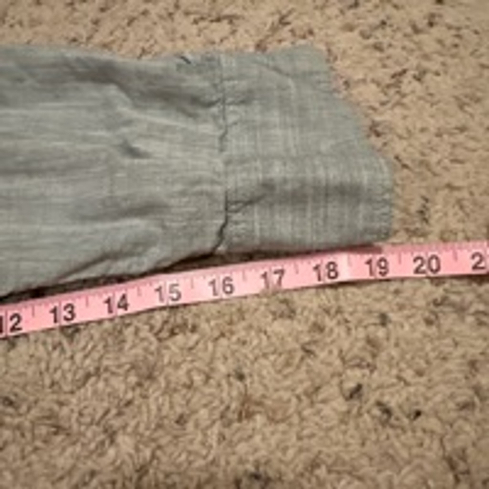 Men's INC International Concepts Gray Button-Up Shirt, Size XL - Picture 3 of 5
